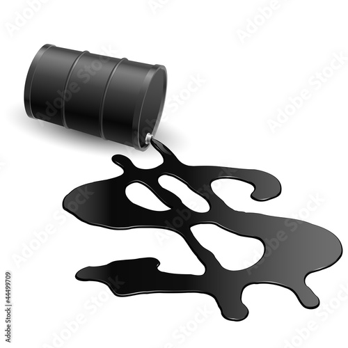 Drum with spilled oil