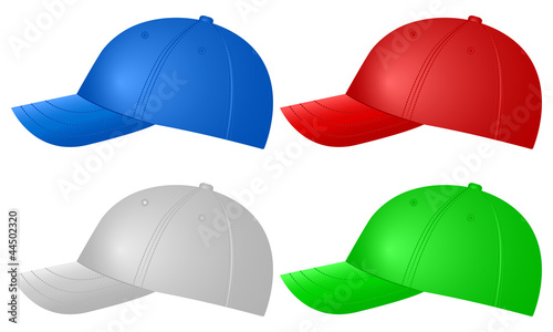 color baseball caps
