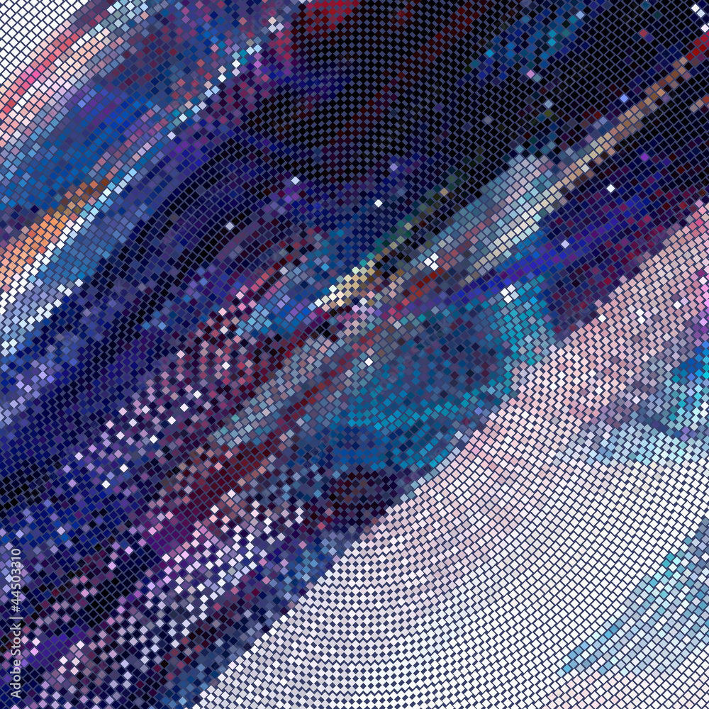 Naklejka premium vector mosaic