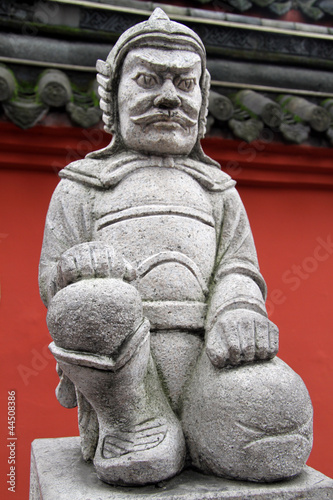 Obraz na płótnie Stone warrior w salonie