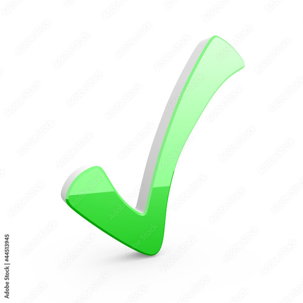 3D Green Hook Stock Illustration Adobe Stock