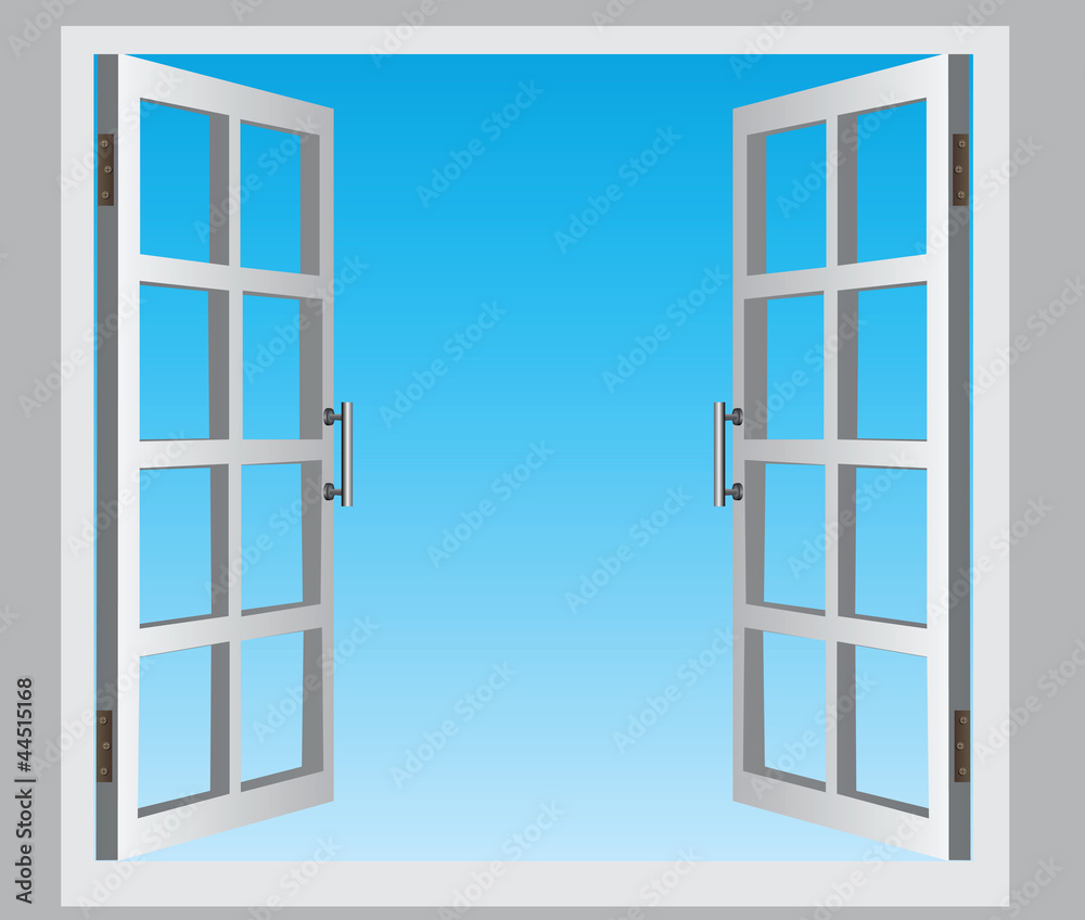 Obraz premium Open window