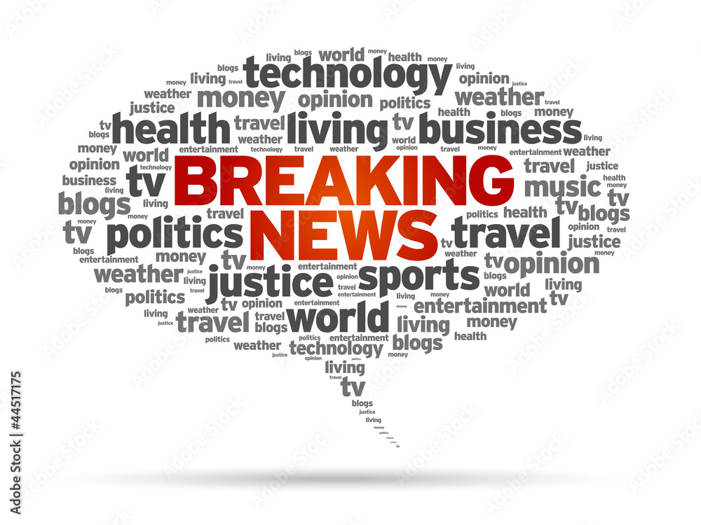 Breaking News Stock Vector Adobe Stock