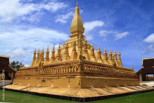 Slika na platnu Pha That Luang temple in Vientiane, Laos