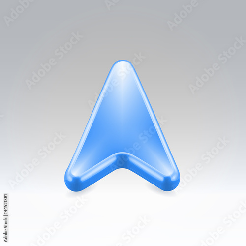 Pointing arrow icon