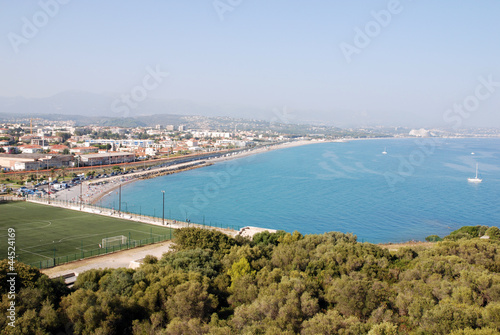 Vue sur la Méditerranée