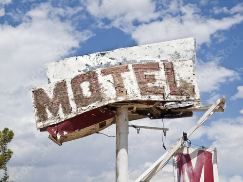 Motel Sign Ruin