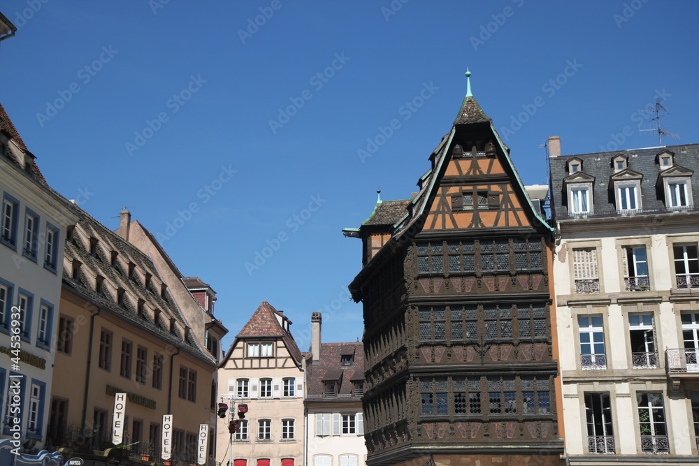 Strasbourg - Kammerzel - Place de la cathédrale