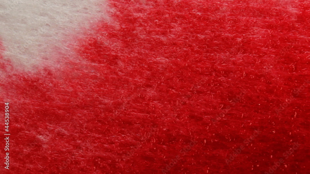 Dripping Red Ink on Paper