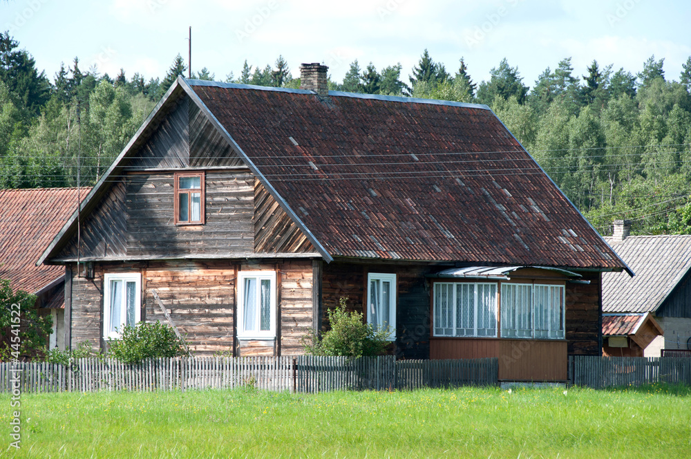 Fototapeta premium dom podlasie