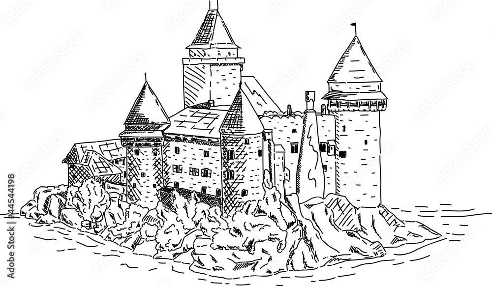 Fototapeta premium The castle of Heidenreichstein