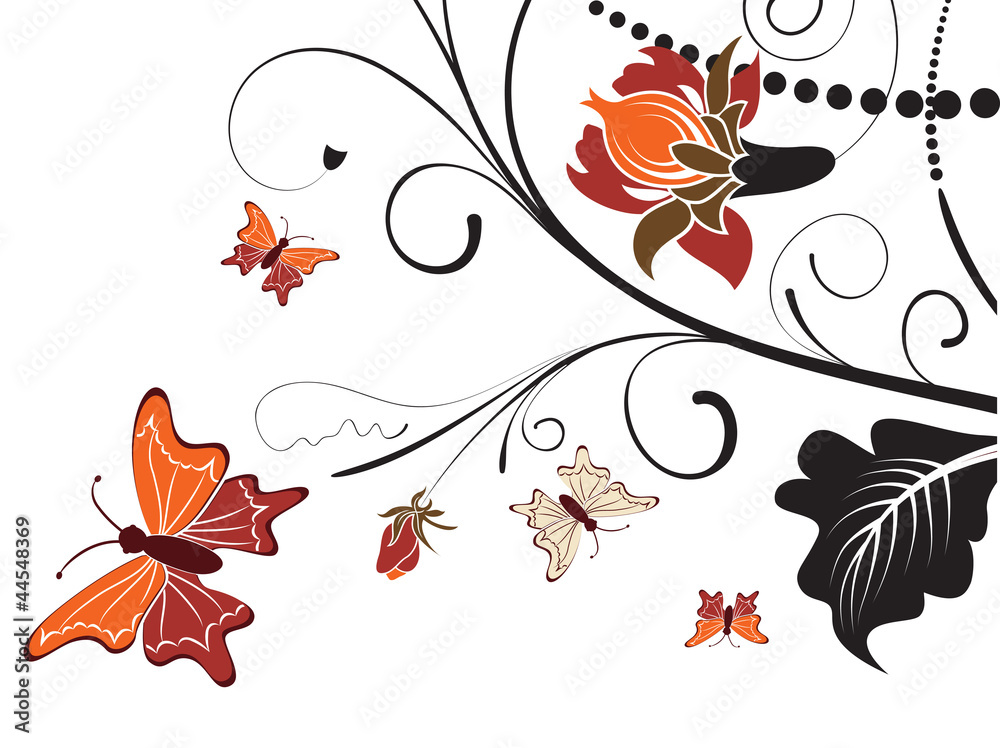 Obraz premium Autumn abstract background