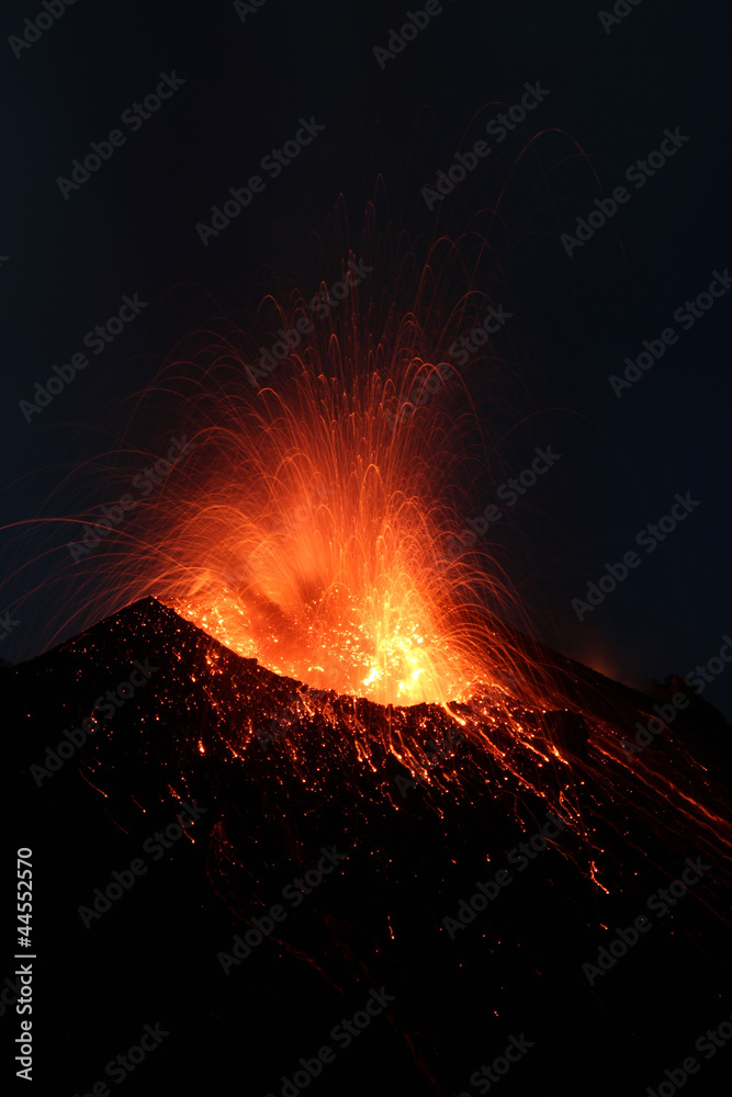 Small eruption