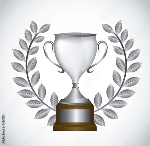 silver trophy