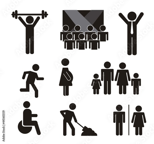 people signs