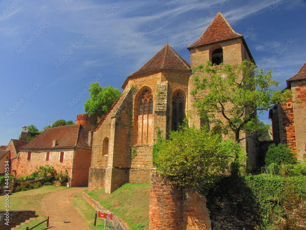 Village de Castelnau-Bretenoux; Corrèze Lot ; Limousin Périgord