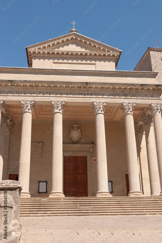 Naklejka premium San Marino Basilica