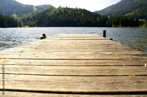 Dock in a lake