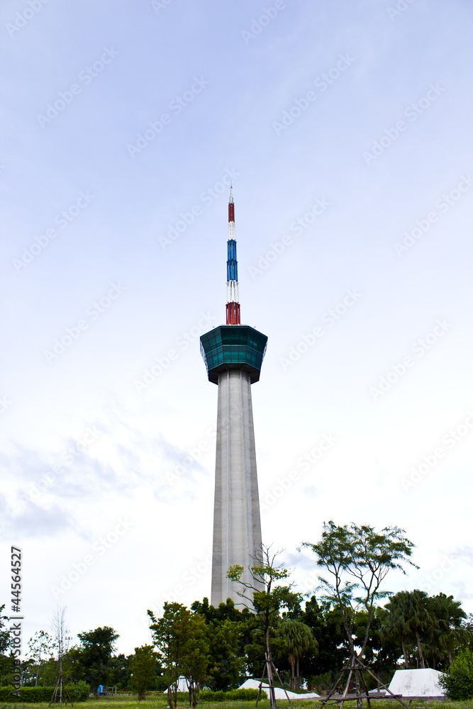 Fototapeta premium Observation Tower of thailand.