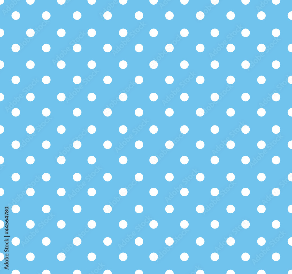 Blue Polka Dots