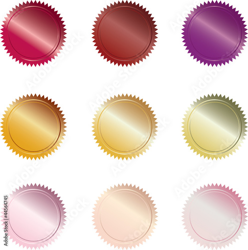 Warm Colored Buttons