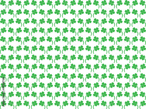 St Patrick's Day Clover Background