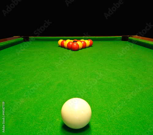 pool billiards table