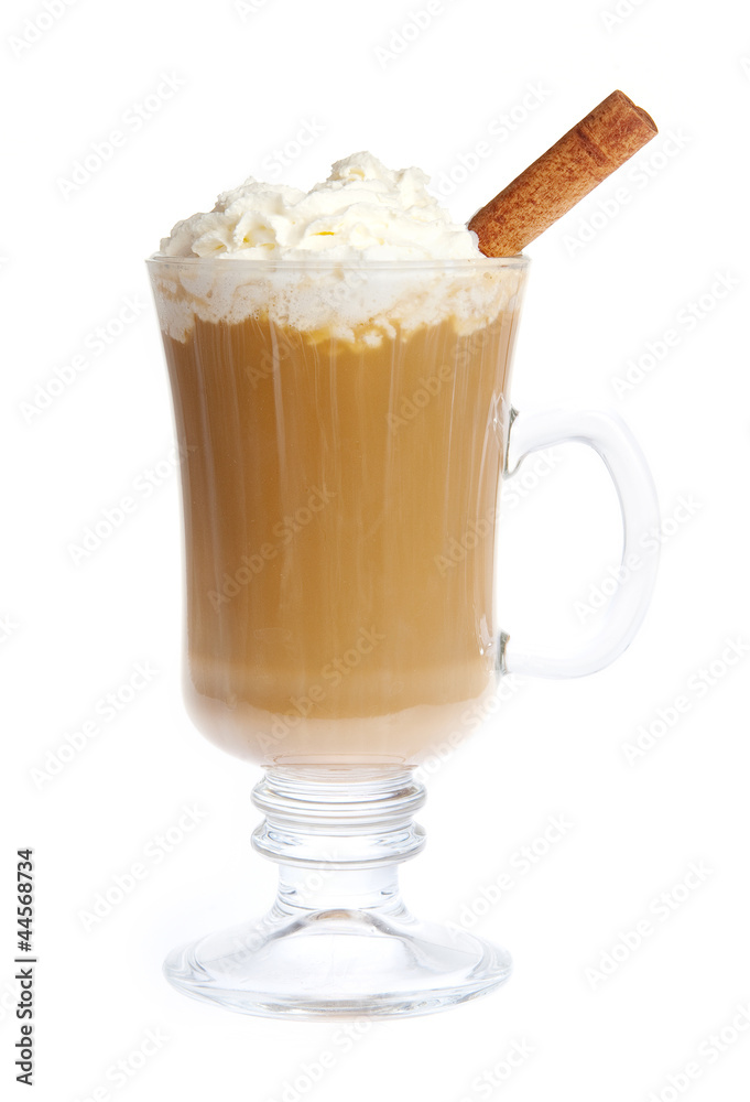 Coffee with whipped cream