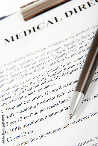 Medical directive (medical document)