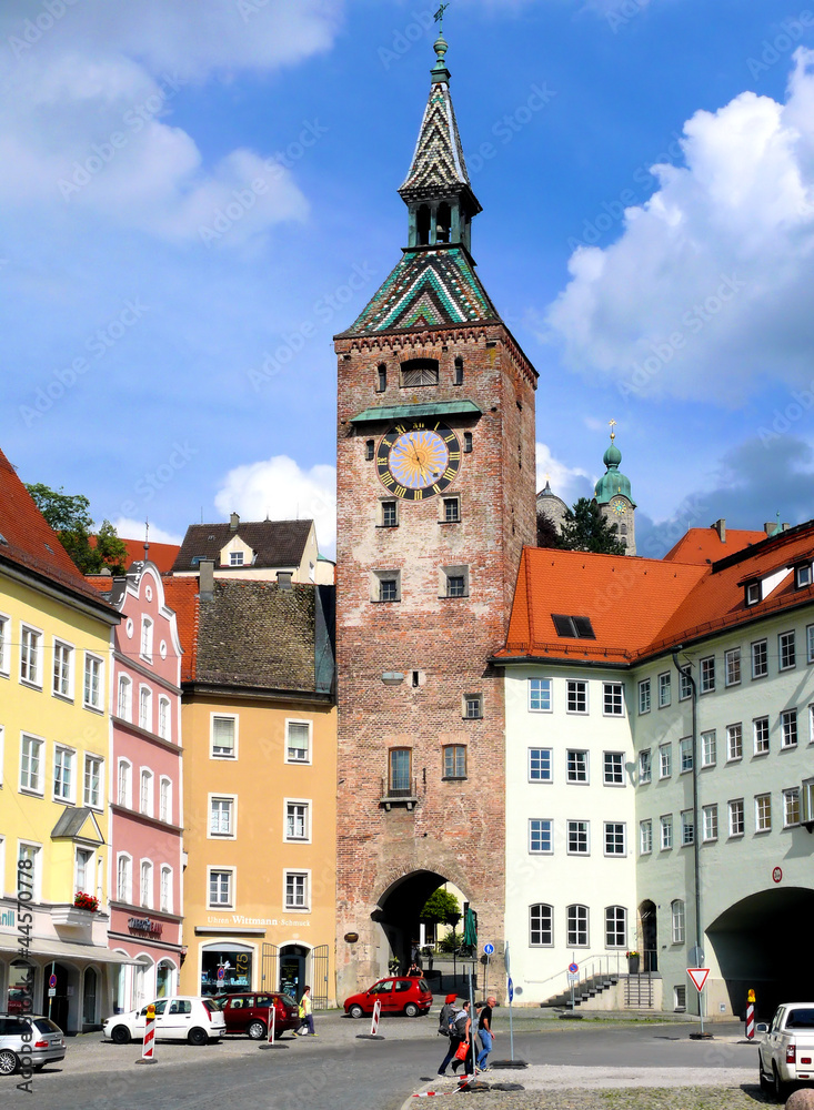 Obraz premium Landsberg am Lech 2 Schmalzturm