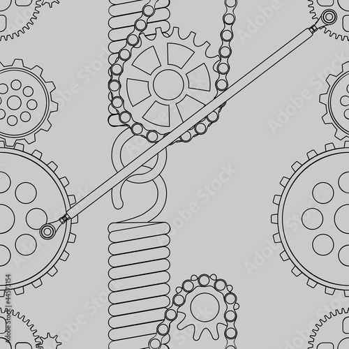 Machine seamless design