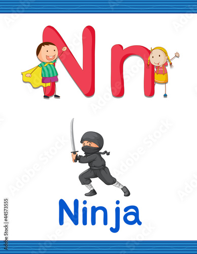 Learn alphabet worksheet