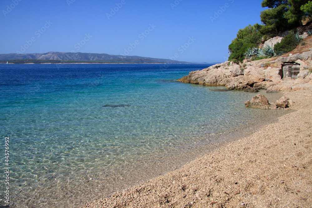 spiaggia di Murvica (Bol - isola di Brac - Croazia)