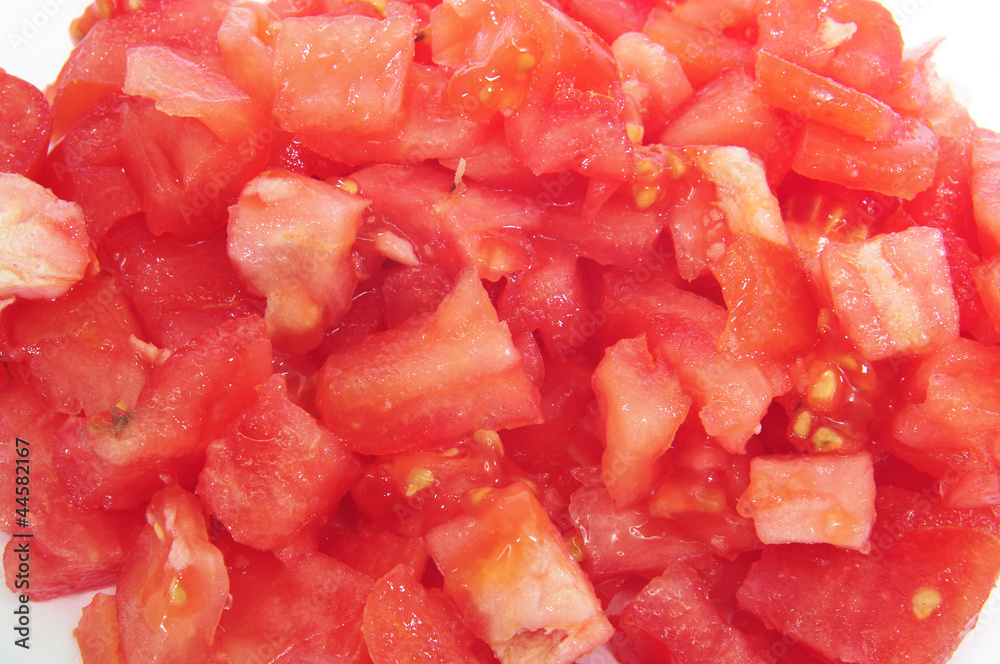 chopped tomato chopped tomato