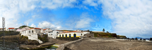 acores; port of santa cruz das flores