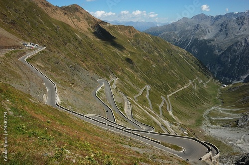 Strada dello Stelvio - Stelvio pass road , Italy