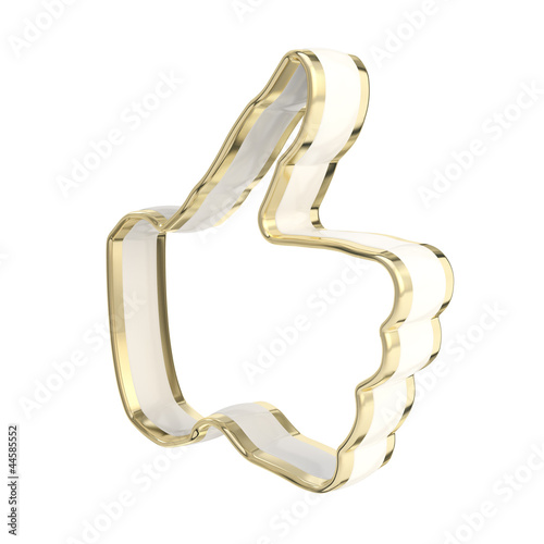 I like approve icon golden ...