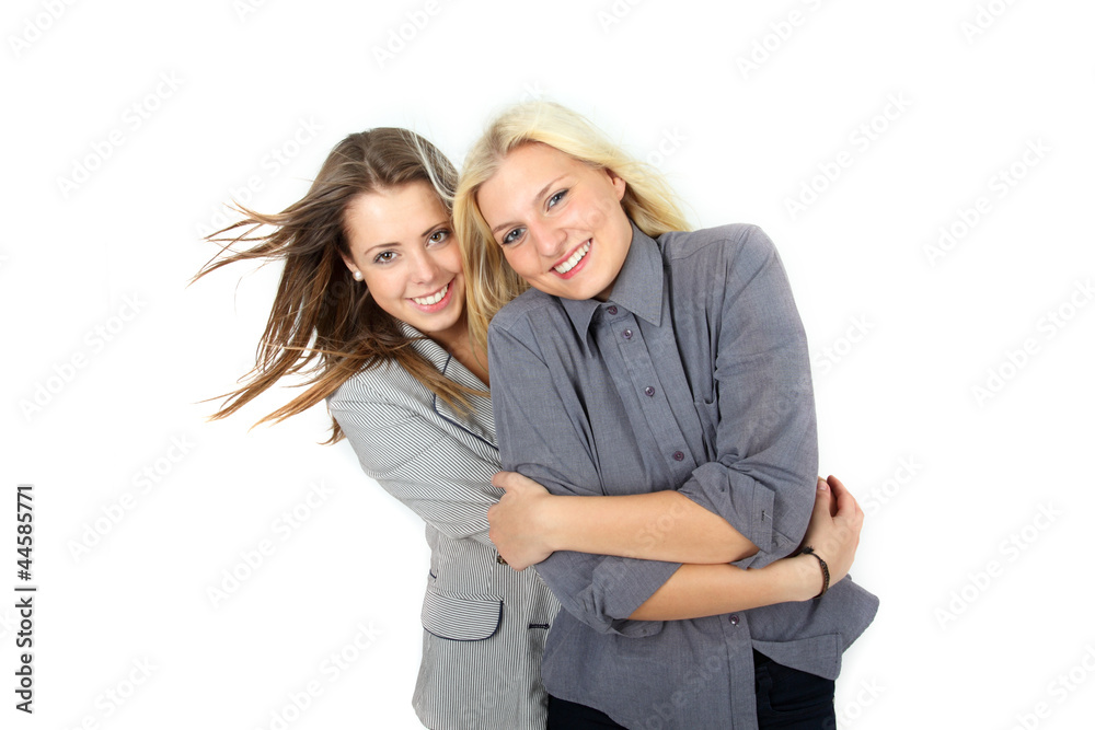 zwei junge Frauen zwei junge Frauen