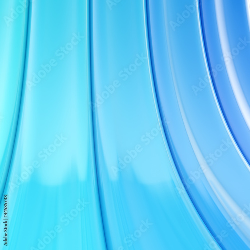 Bend blue stripes abstract ...