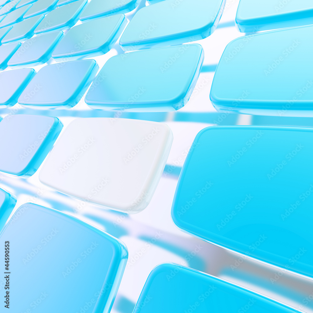 Abstract background made of glossy plates Abstract background made of glossy plates