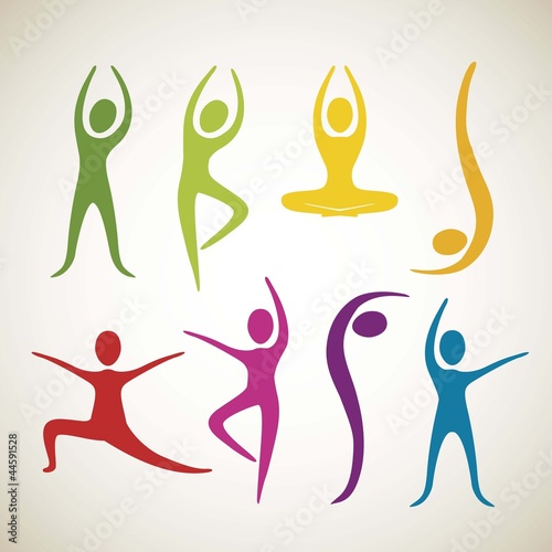 yoga and dance positions