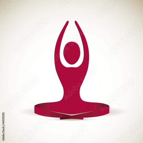 lotus position