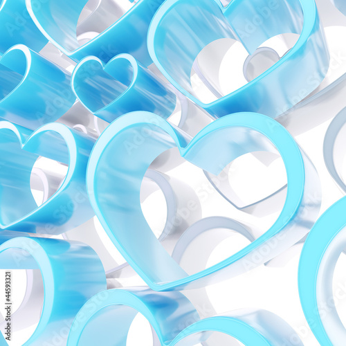 Abstract love background of...