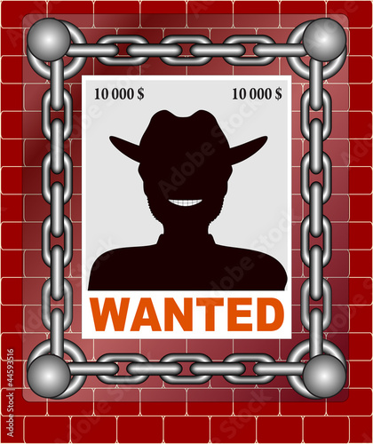 wanted poster image