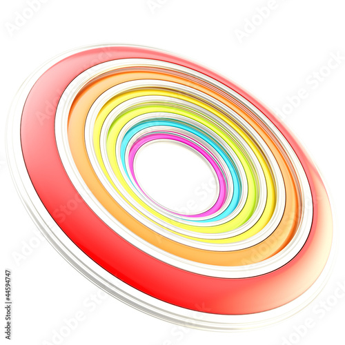 Copyspace circular round frame background
