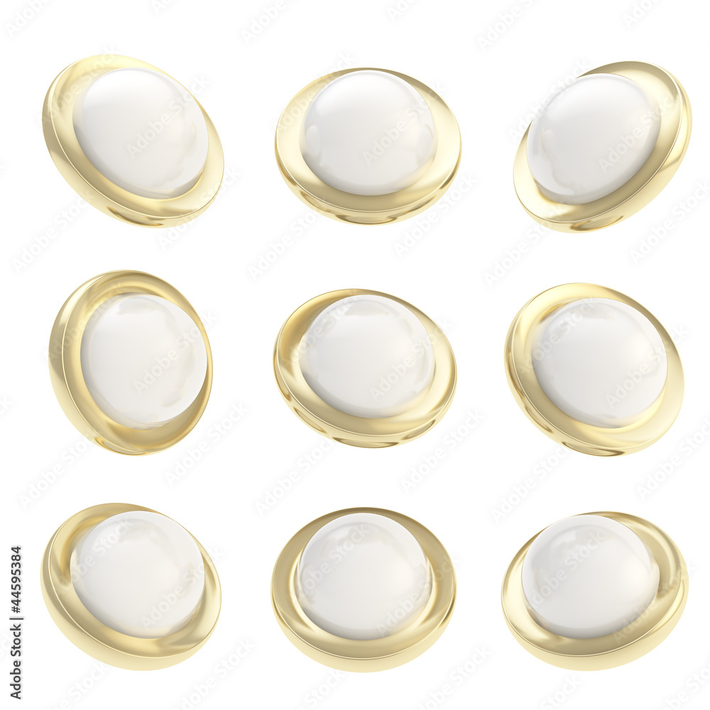 Copyspace round glossy circle button emblem badges Copyspace round glossy circle button emblem badges