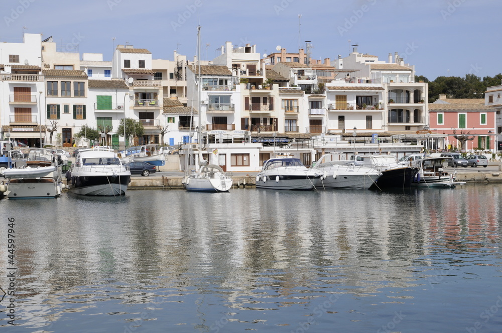 Fototapeta premium Hafen in Portopetro, Mallorca