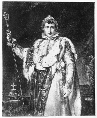 Canvas Print Emperor Napoleon Bonaparte