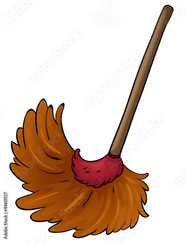 a broom