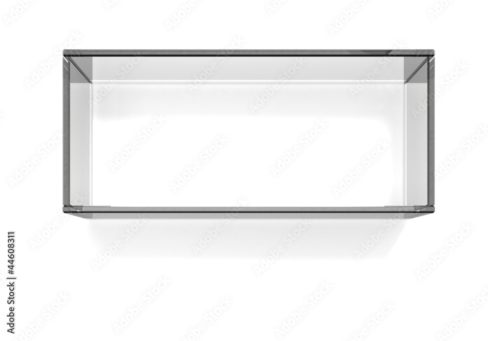 Fototapeta premium Glass shelf